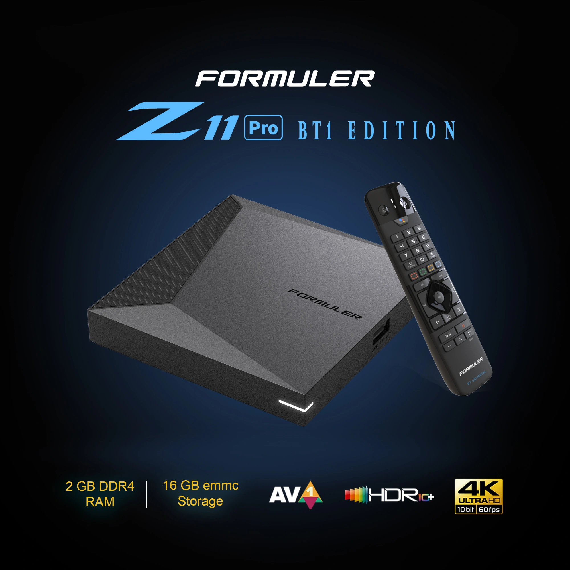 Formuler Z11 pro with BT1 Remote